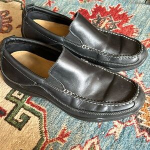 Men’s Cole Haan Black Leather Slip-On Loafers Driving Shoes size 8